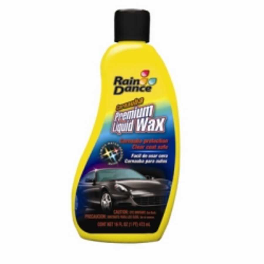 Liquid Wax w/Carnauba 16oz 6pk