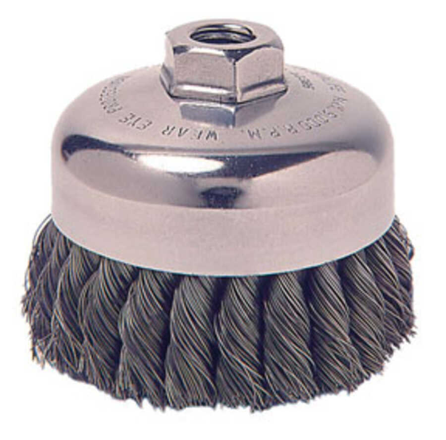 KNOT STYLE CUP BRUSH 4"