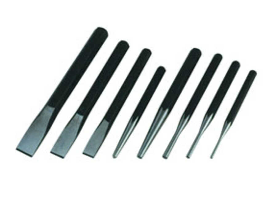 8PC. PUNCH-CHISEL SET