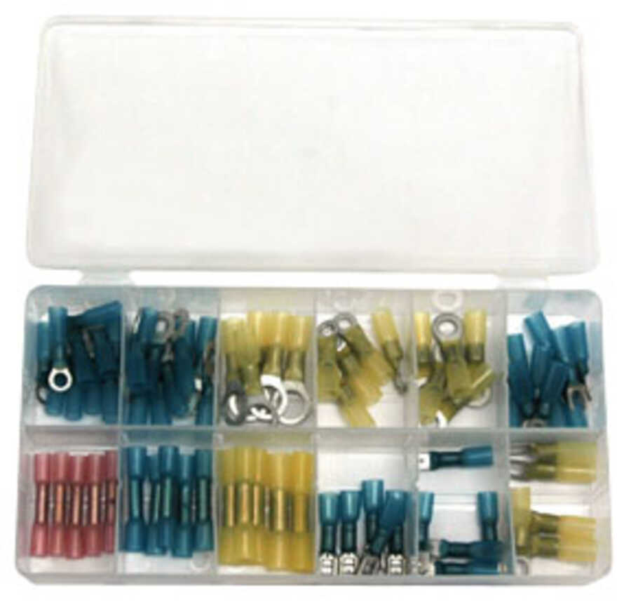 HEAT SHRINK ASST 75 PC