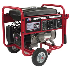 4000W GAS GENERATOR W/WHL KIT 4000W GAS GENERATOR W/WHL KIT