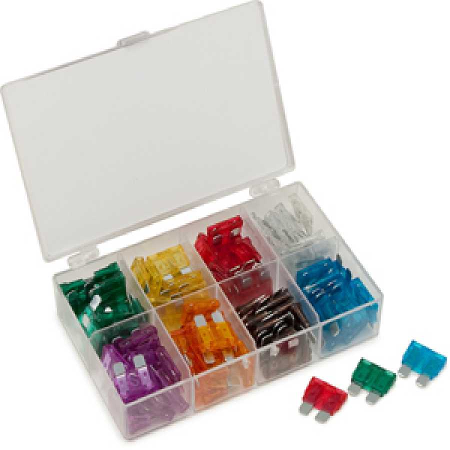 96PC BLADE FUSE ASSORTMENT