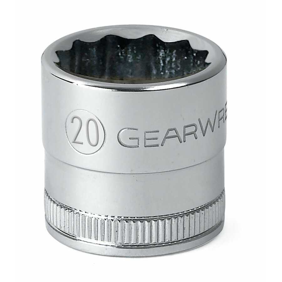 1/2" DRIVE 12 POINT STANDARD METRIC SOCKET 17MM