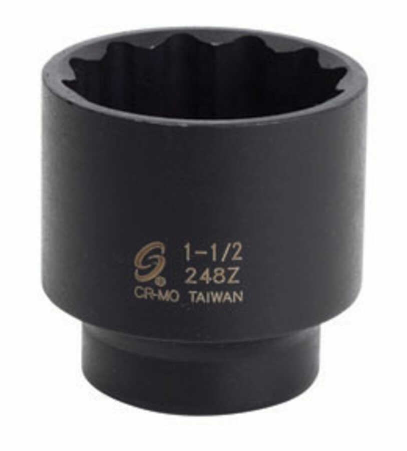 1-1/2\" 12 PT IMPACT SCK