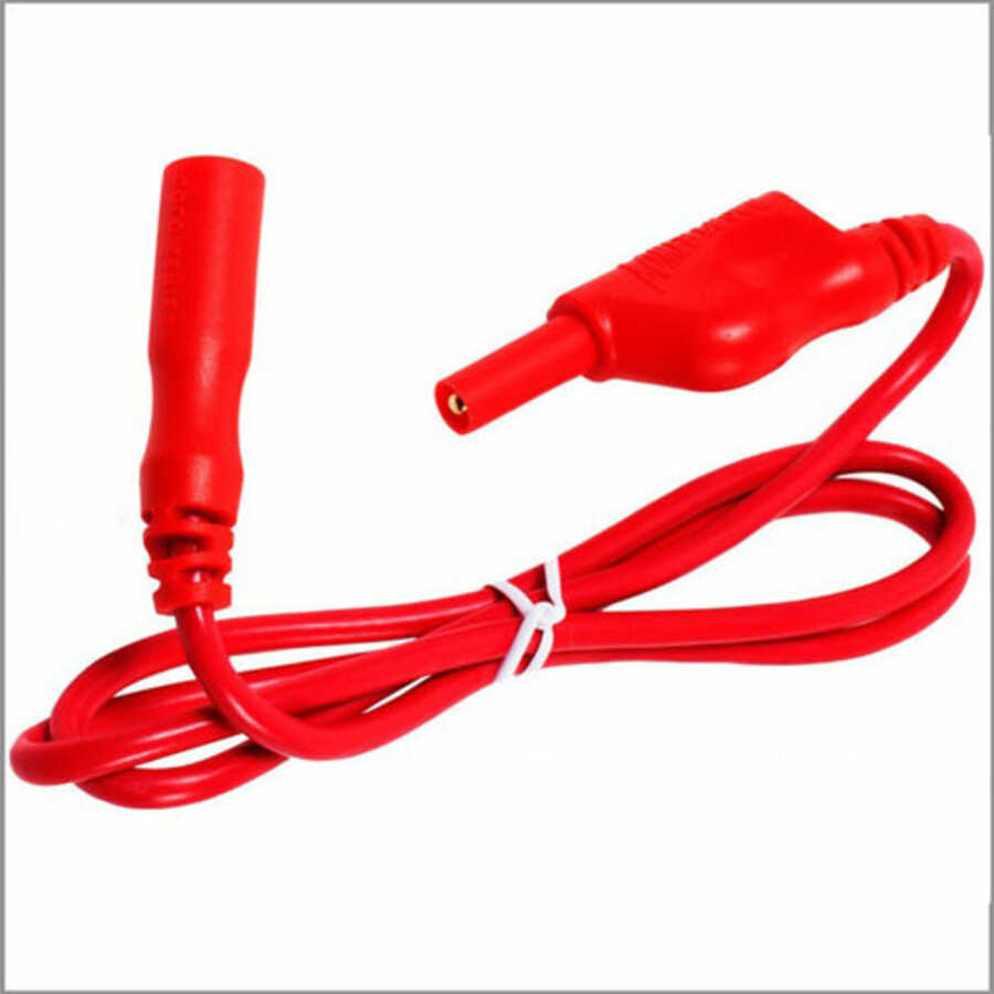 Standard Banana Jack Test Lead - 36 IN - RED