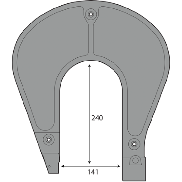 Large Arm for 10T (140x260)