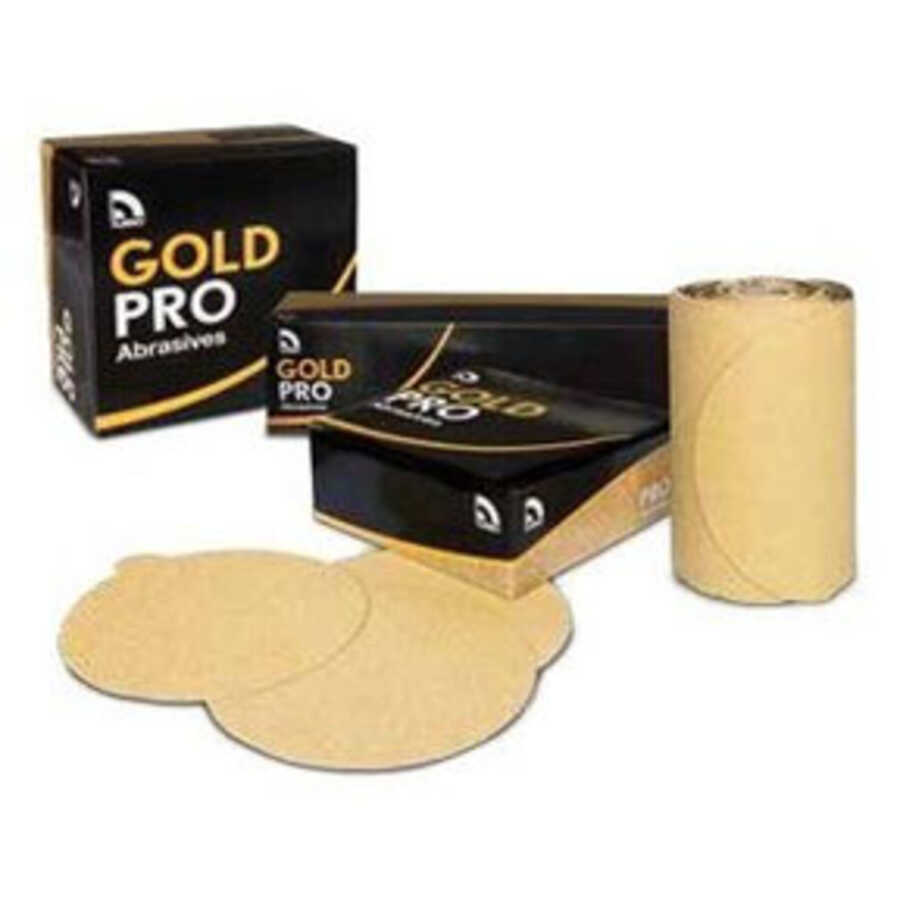 6" PSA P180 GOLD PAPER FLAT