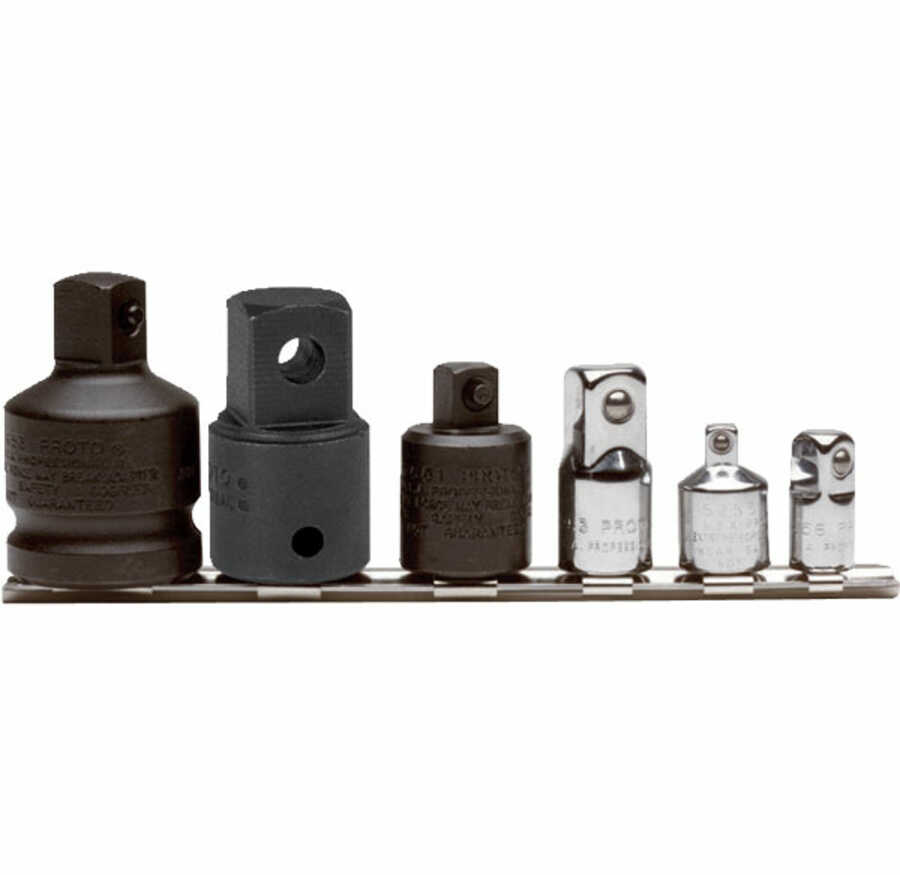 3/8 Inch Drive 6 Piece Adapter Set