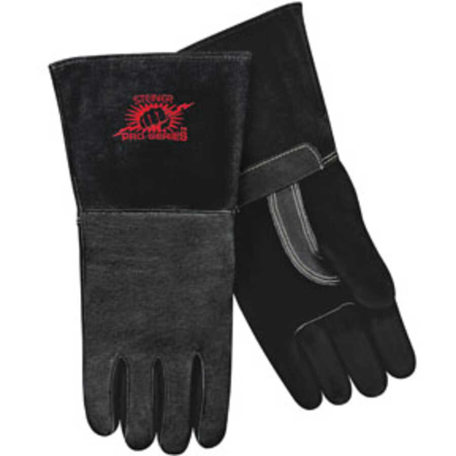 XL MIG GLOVE BLACK SPS PIGSKIN