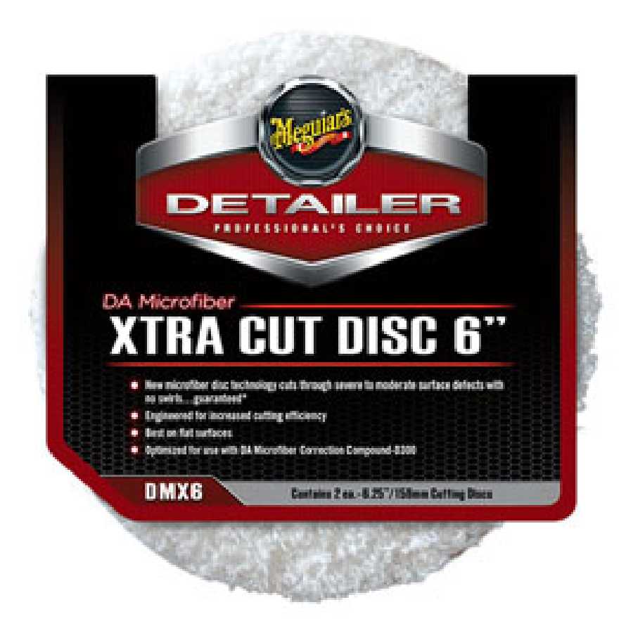 DA MICROFIBER XT CUT DISC 6"