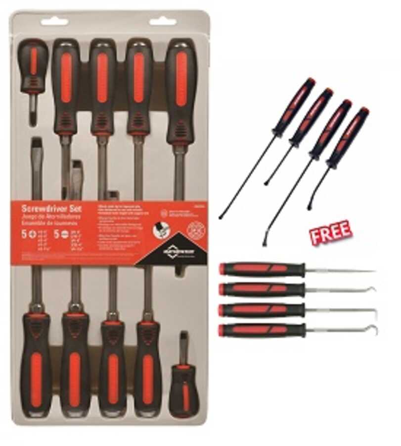 Capped Screwdriver Set