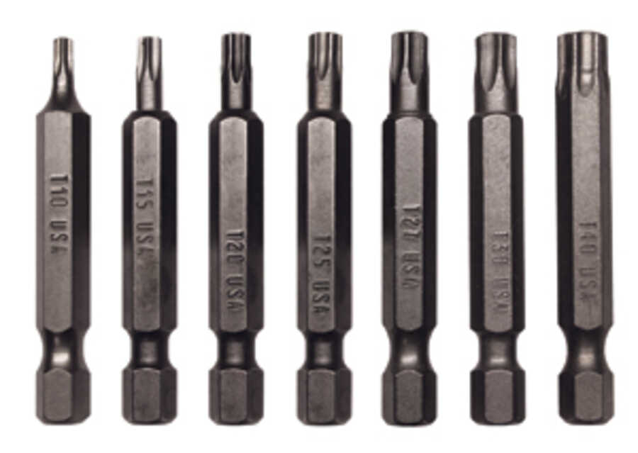 7 Piece Power Drive Bit Set