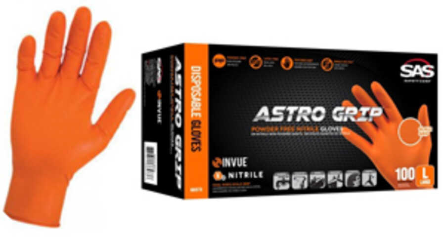 Astro-Grip Orange Gloves Large