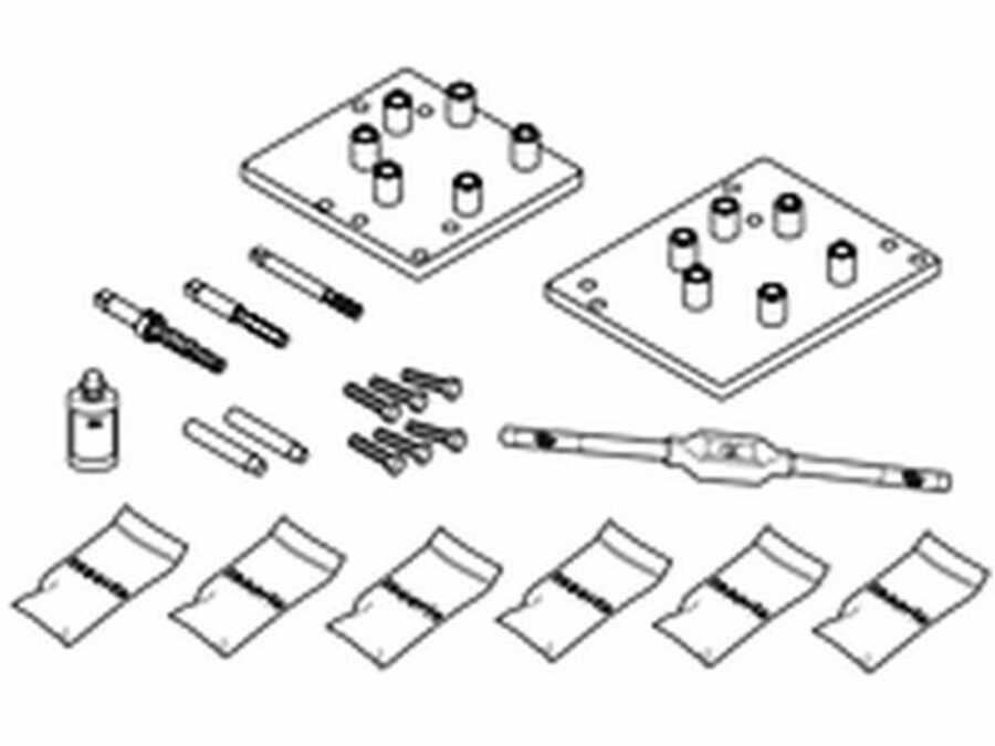 KIT, FLTR CVR BOLT HOLE RE