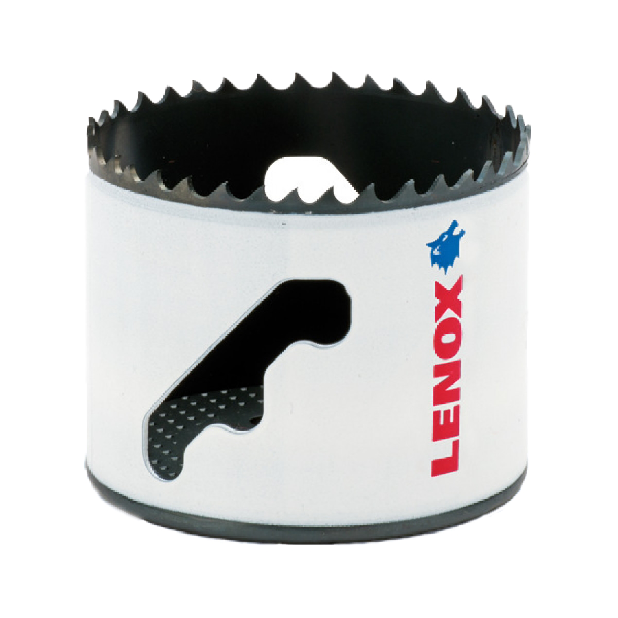 HOLE SAW, 2-1/8", LONG LASTING BI-METAL CONSTRUCT