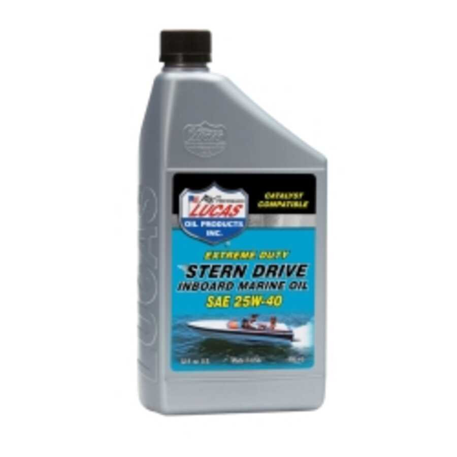 Stern Drive Inboard Engine Oil SAE 25W-40 3/CS