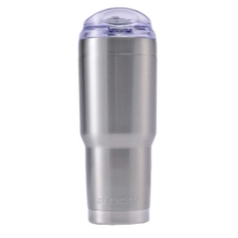 Traveler Tumbler 32oz. Slide Lid, Silver