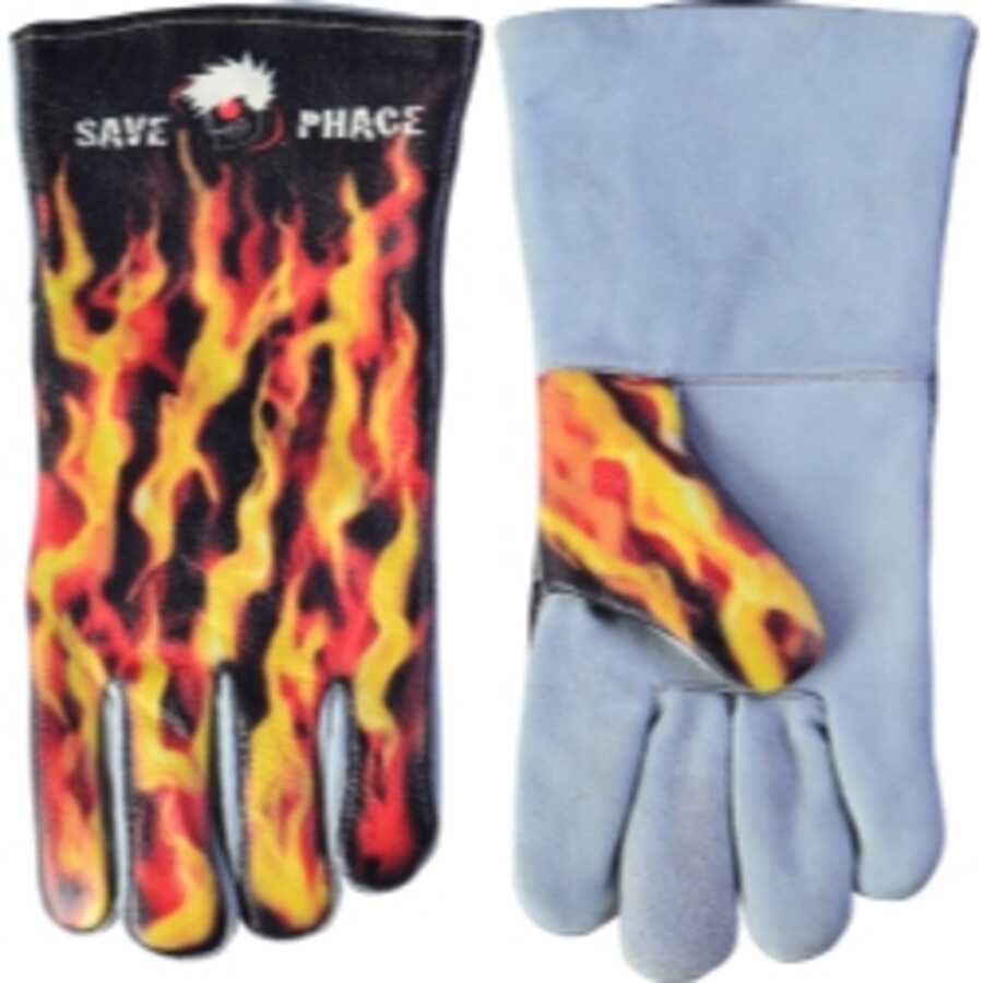 "Fired Up" welding gloves size "L"