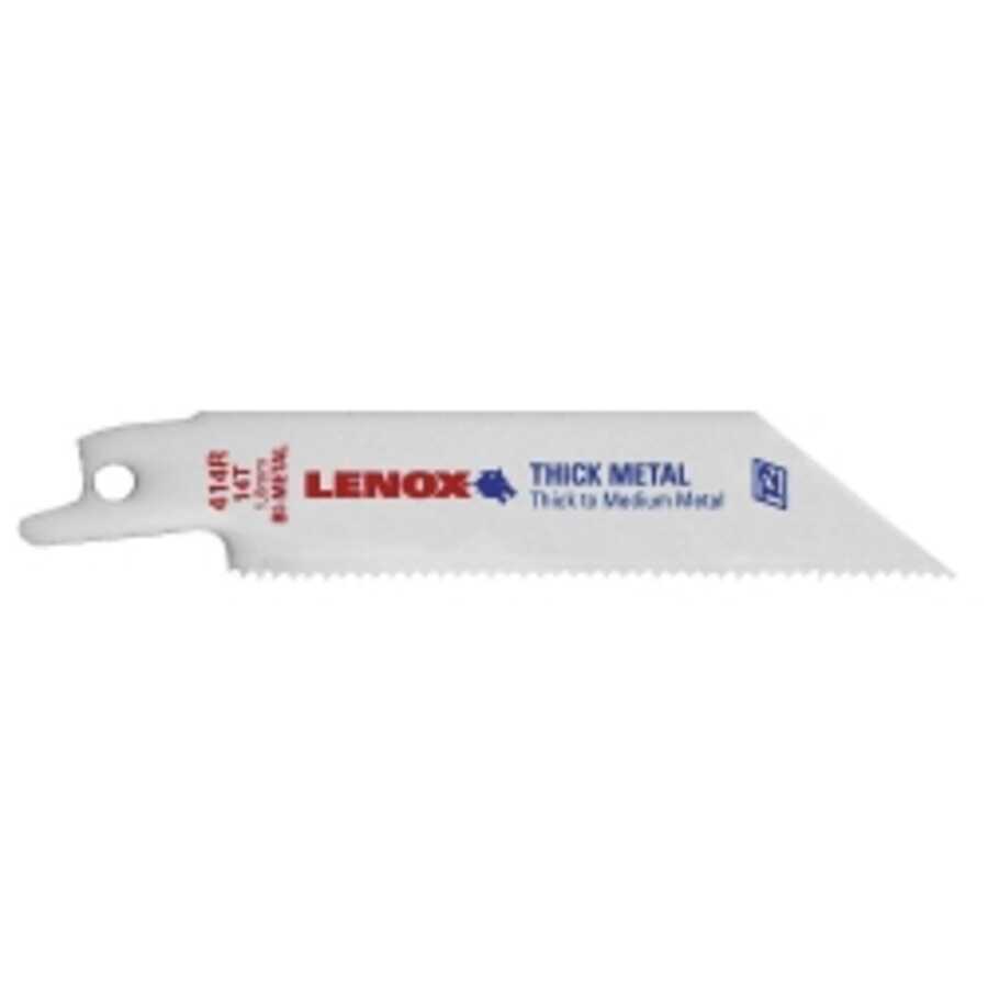 RECIPROCATING SAW BLADES, 414R, BI-METAL, 4" LONG