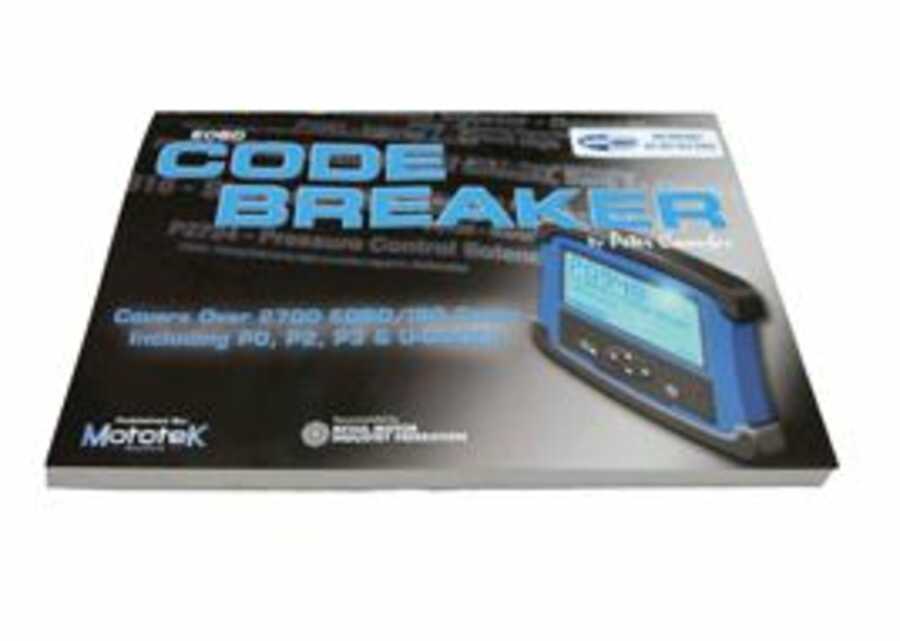 CODEBRAKER CODE BREAKER OBDII DIAGNOSTIC BOOK