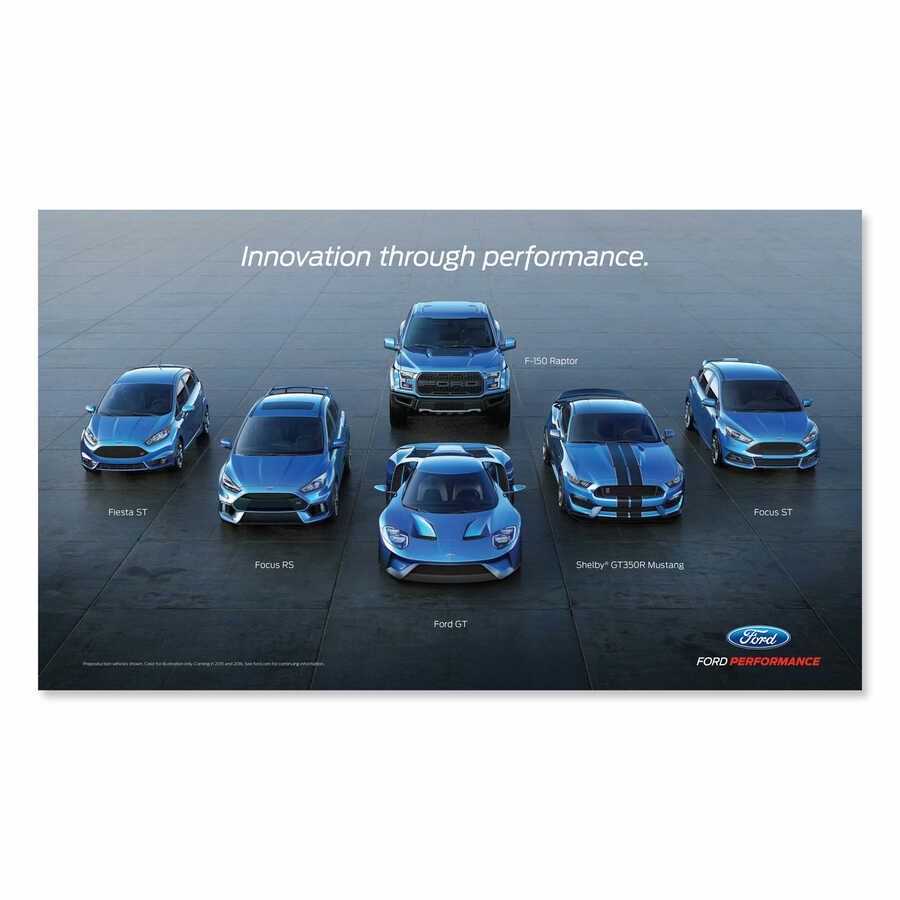 Ford Performance Wall Poster