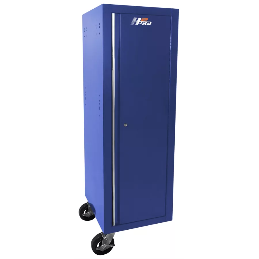 19" H2Pro Series Full-Height Side Locker - Blue 19" H2Pro Series Full-Height Side Locker - Blue