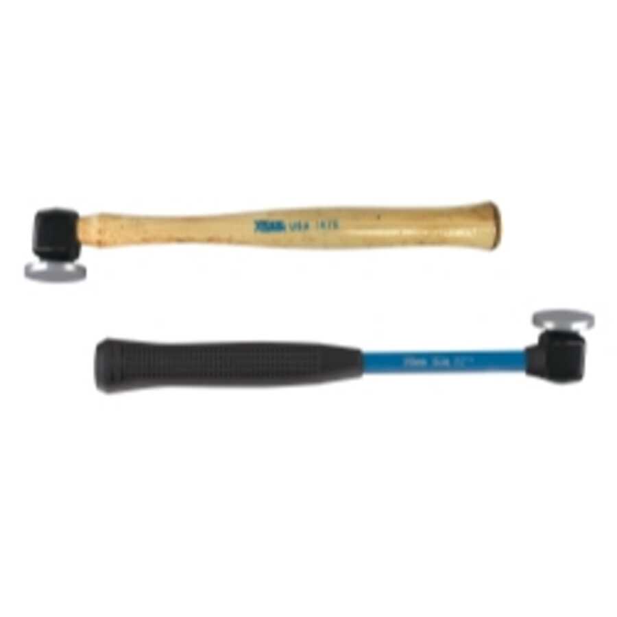 Light weight wood handle dinging hammer