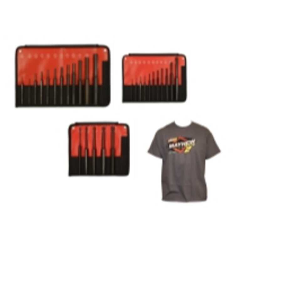 PIN PUNCH BUNDLE & FREE MAYHEW RACE SHIRT