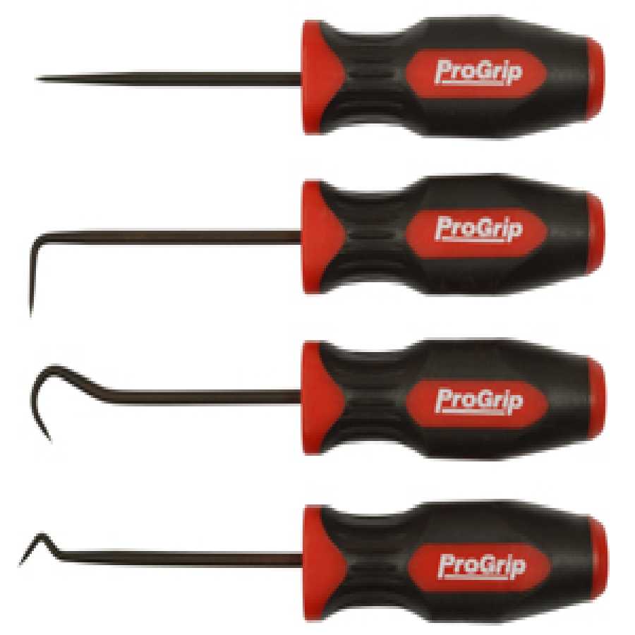 4 PC PROGRIP Miniature Pick Set