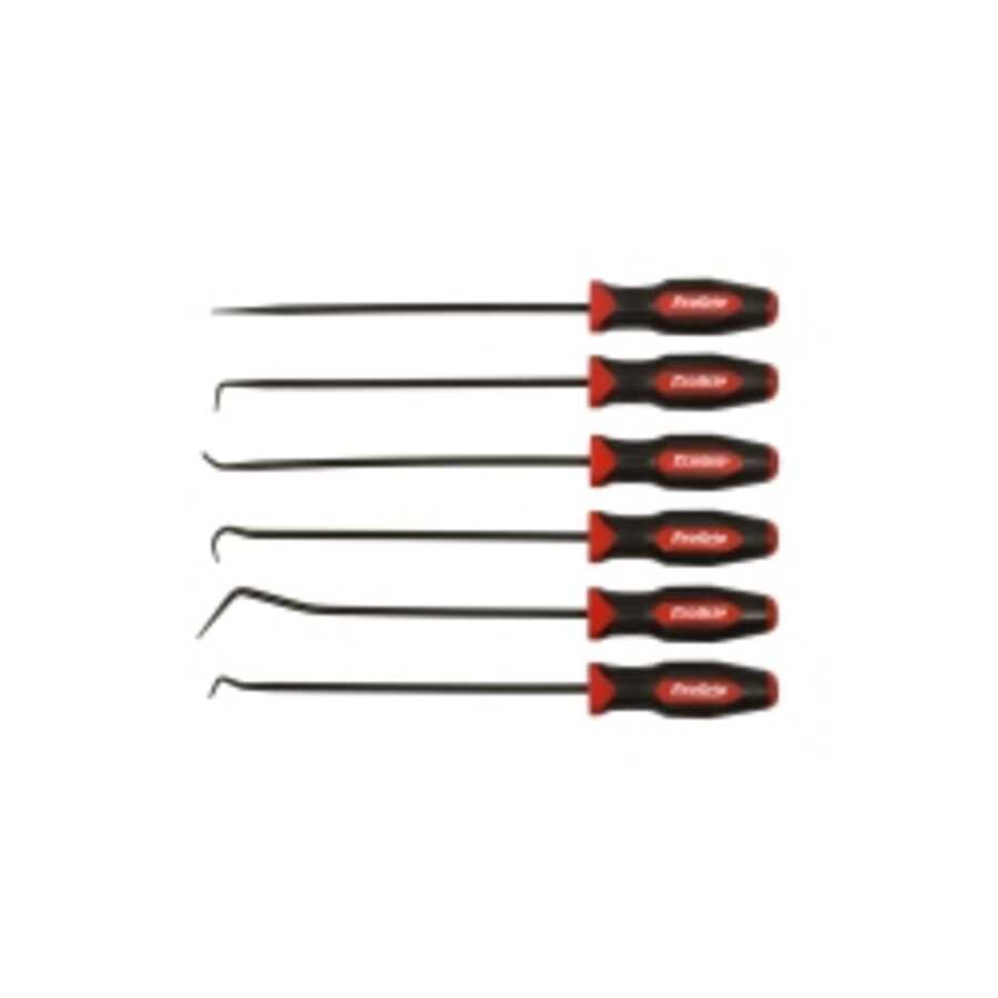 6 PC PROGRIP Long Pick Set