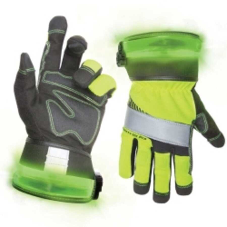 SAFETY PRO LIGHTED GLOVE 2X