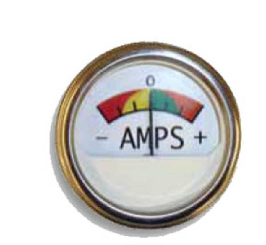 AMMETER W/COLOR INDICATION