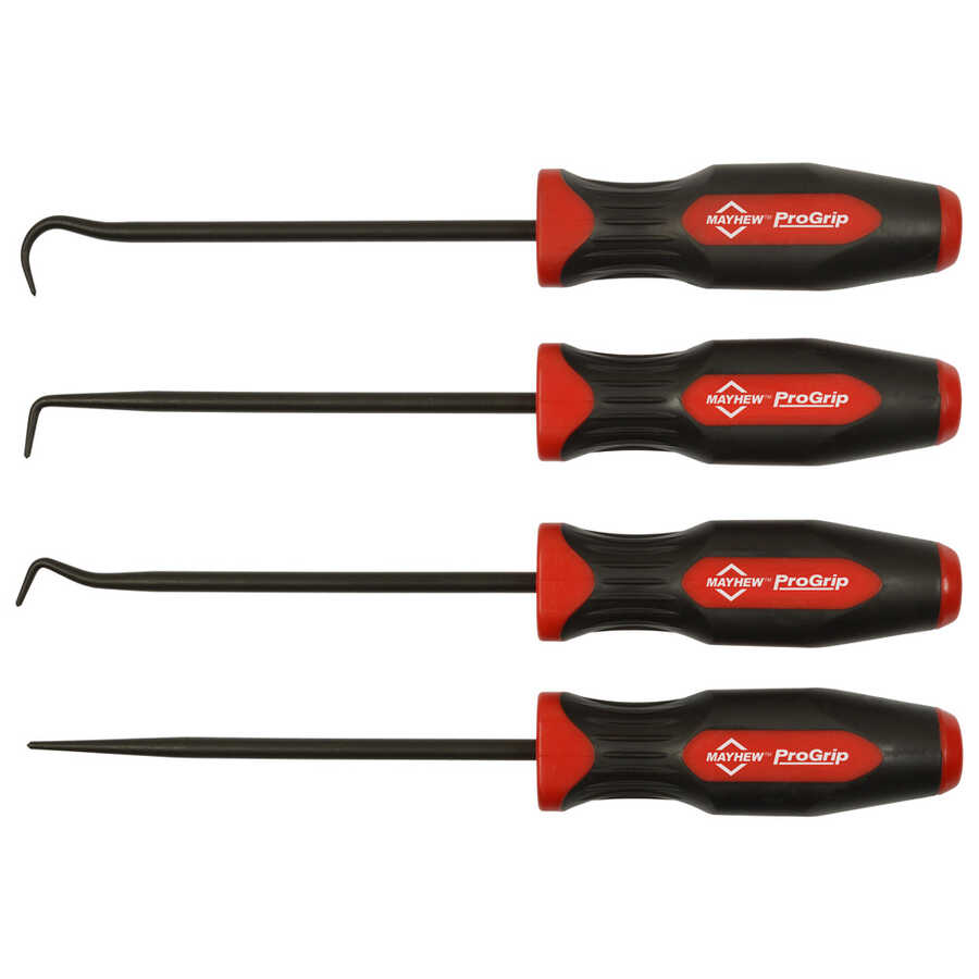 13-3/4" 4 PC PROGRIP HOOK & PICK SET