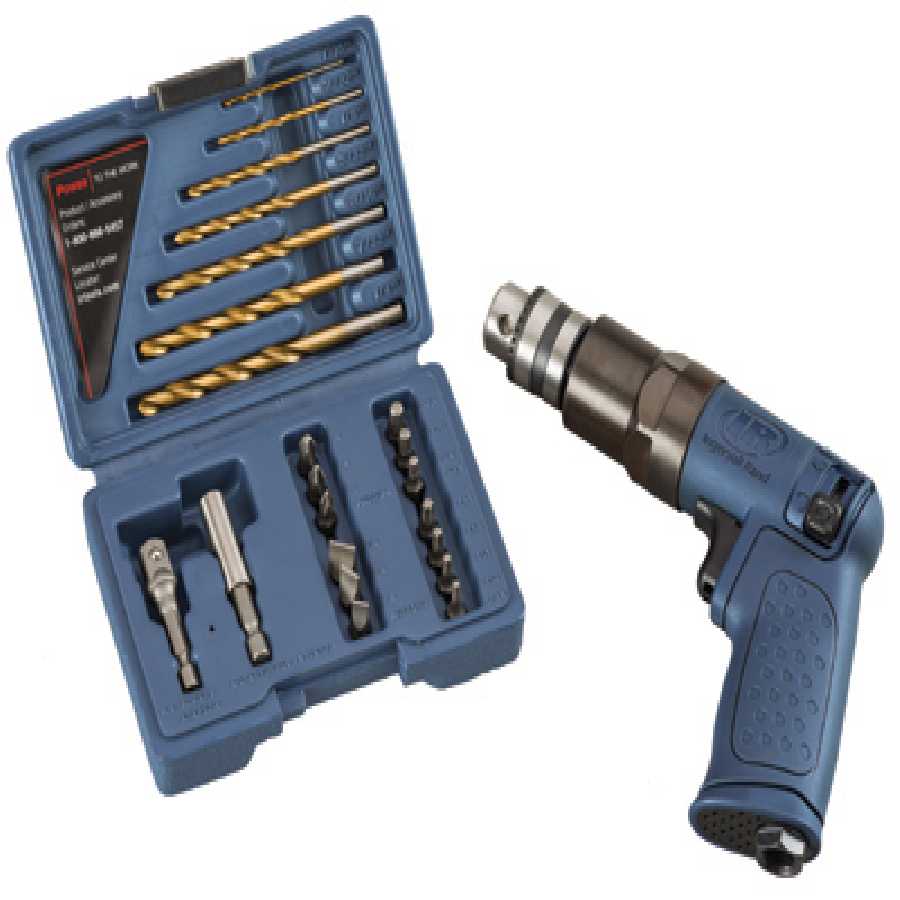 1/4" REVERSIBLE DRILL KIT