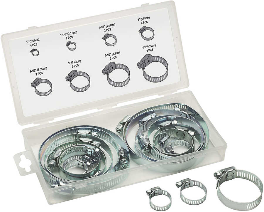 20PC HOSE CLAMP ASSORTMENT