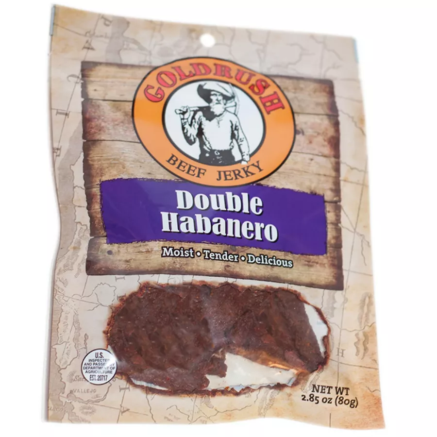 Double Habanero 2.85 oz Beef Jerky 12 Ct. (image for) Double Habanero 2.85 oz Beef Jerky 12 Ct.