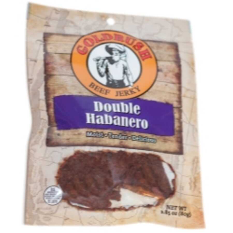 Double Habanero 2.85 oz Beef Jerky 12 Ct.