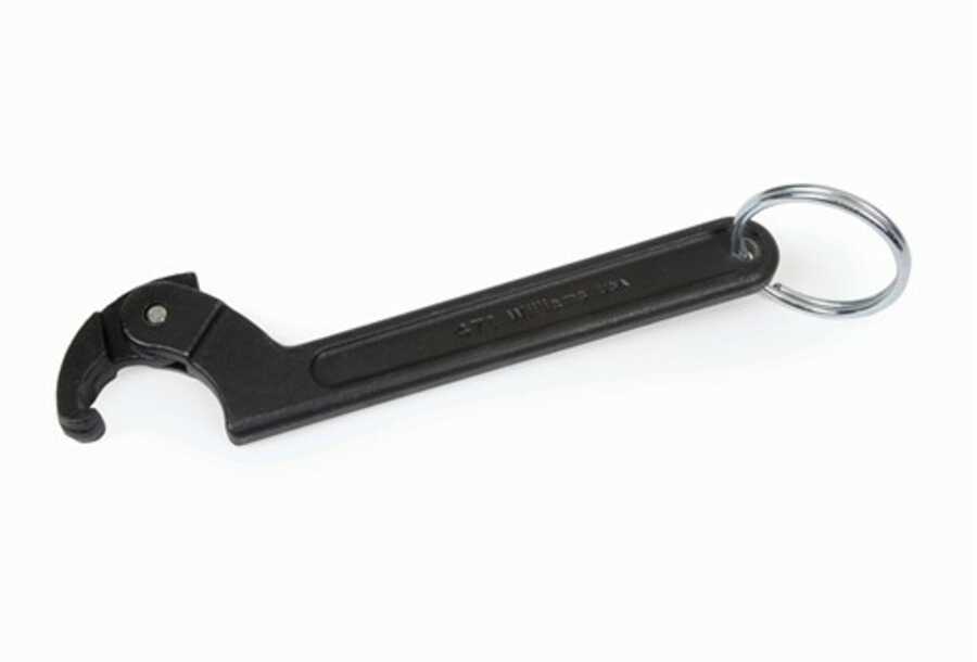 Tools@Height 4-1/2 to 6-1/4" SAE Adjustable Hook Spanner Wrench