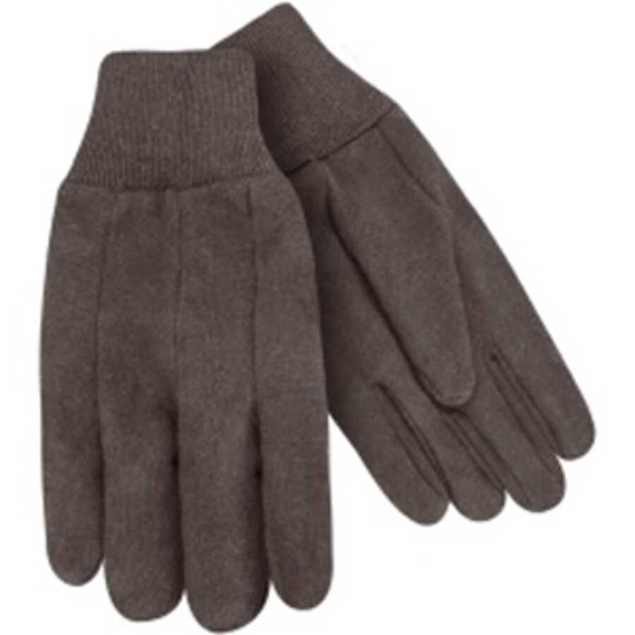 7oz Large Brown Jersey Glove