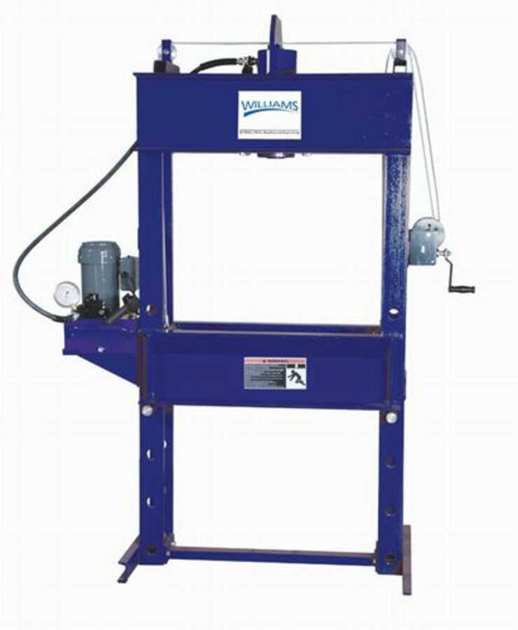 55 Ton Shop Press Air Pump, Stroke 13"