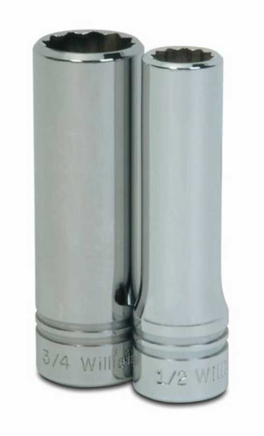 1/2" Drive 12-Point SAE 13/16" Deep Socket