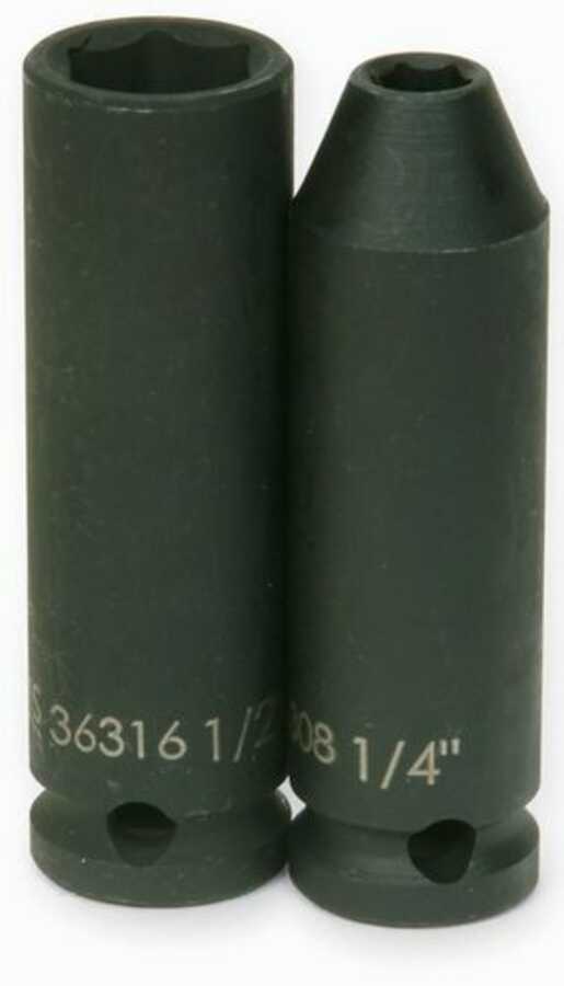 3/8 Drive Deep Impact Socket, 6 Point, 11/16