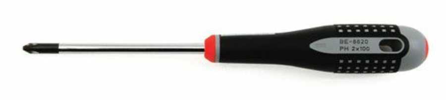 Screwdriver, Phillips®, Ergo Handle, 2- Point, 8-3