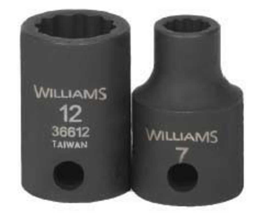 3/8" Drive 12-Point Metric 18 mm Shallow Impact Socket