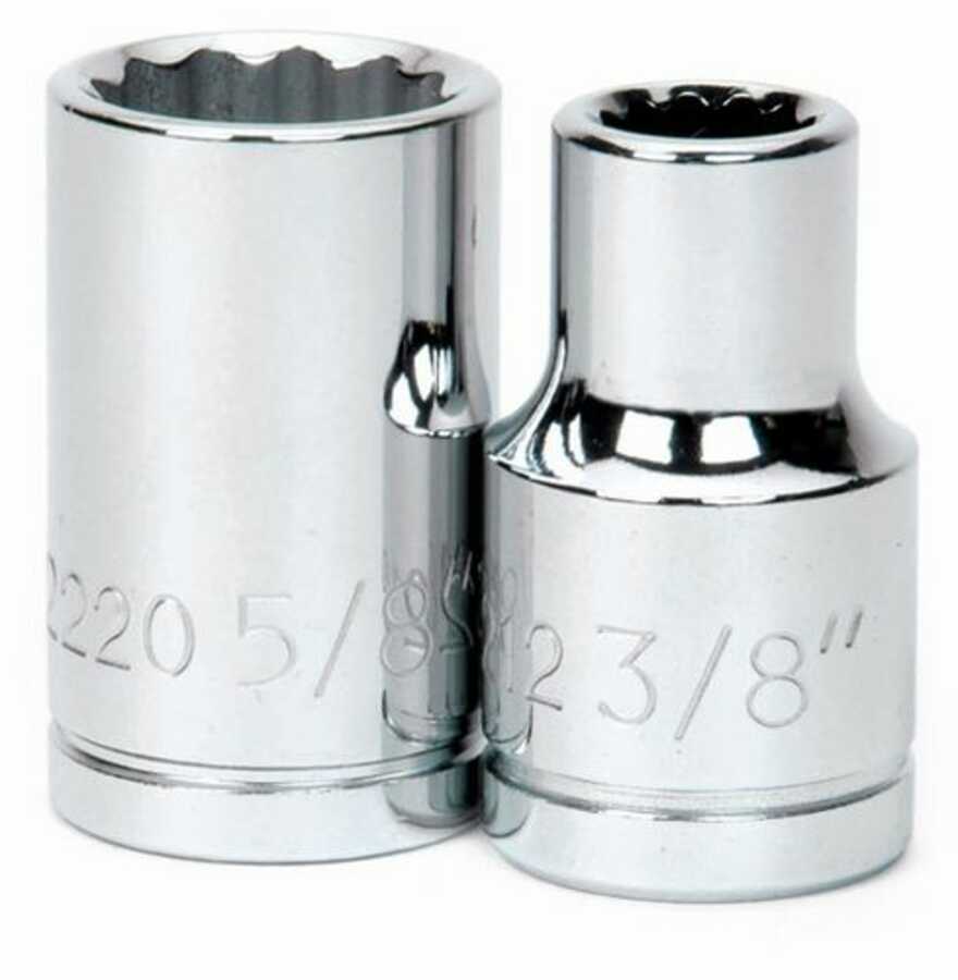 1/2" Drive Deep Socket 6 Point 1/2"