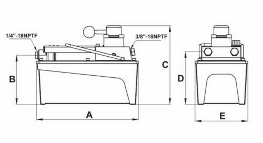 10,000 Psi Air Pump / 4 Way Double Acting Air Pump