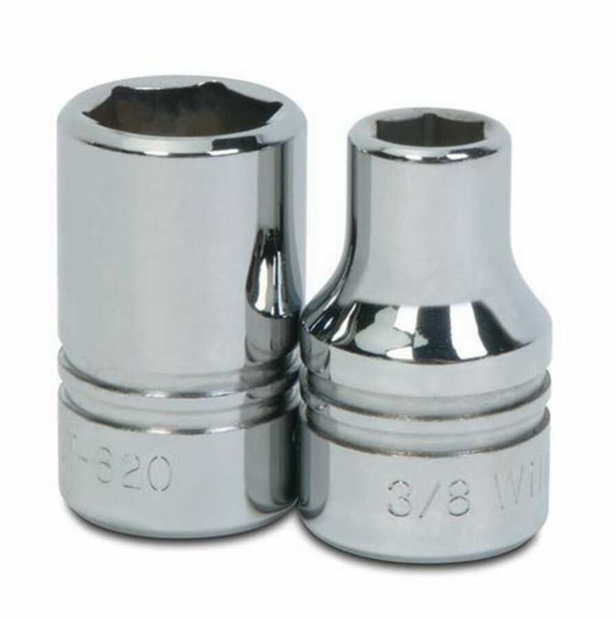 1/2" Drive 6-Point SAE 9/16" Shallow Socket