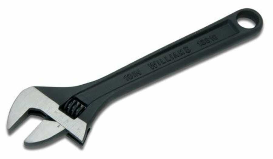 10" Adjustable Industrial Black Wrench