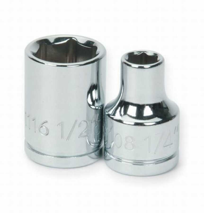 3/8" Drive 6-Point Metric 13 mm Shallow Socket