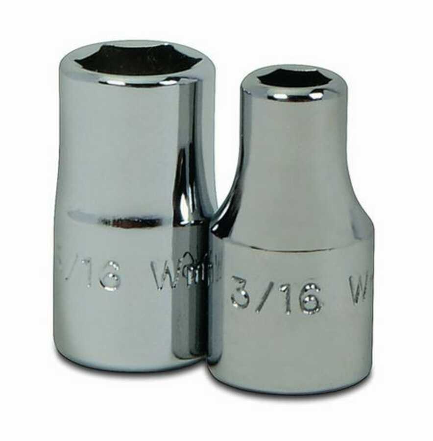 1/4" Drive 6-Point SAE 3/8" Deep Socket